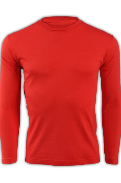 SKLST010 red 010 long sleeved men' s T shirt 00101-LVC online ordering basic type typical classic whole cotton cotton 100% tee shirts long sleeved sporty breathable tees supplier long sleeved tshirts company price 45 degree